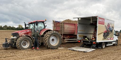 Avec notre vehicule de service sur mesure