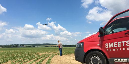 Inzet van Drone techniek met multi spectraal camera 