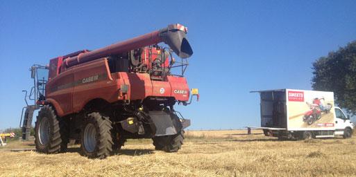 Pro Harvest Support  in het veld