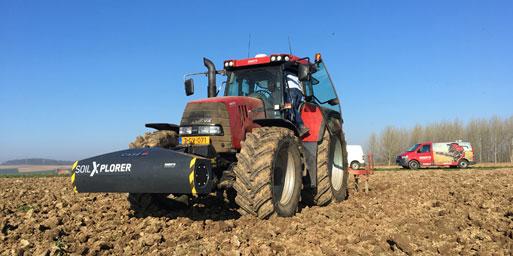 Bodemscannen voor opsporen storende lagen en in kaart brengen van waterhuishouding