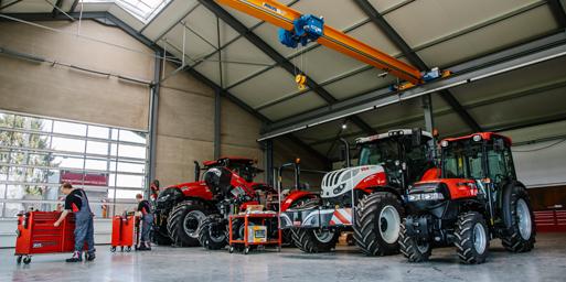 Tracteurs par Smeets Service