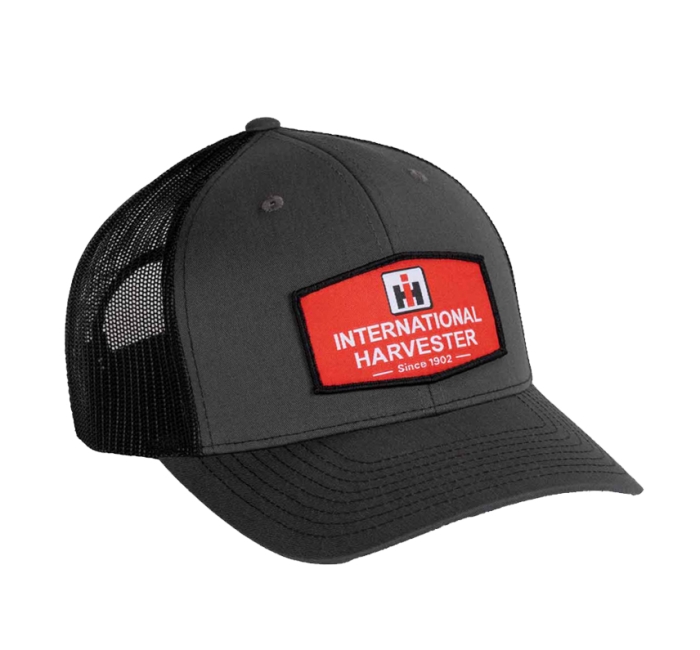 CASQUETTE TRUCKER IH GRISE