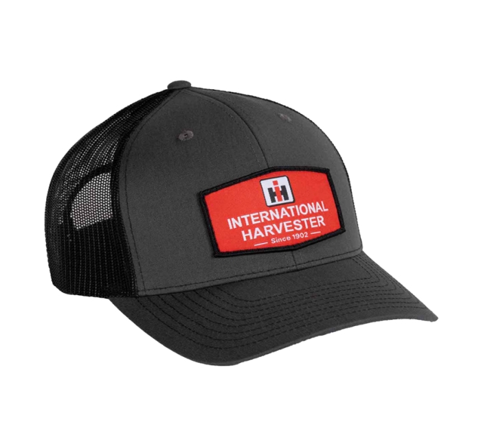 CASQUETTE TRUCKER IH GRISE